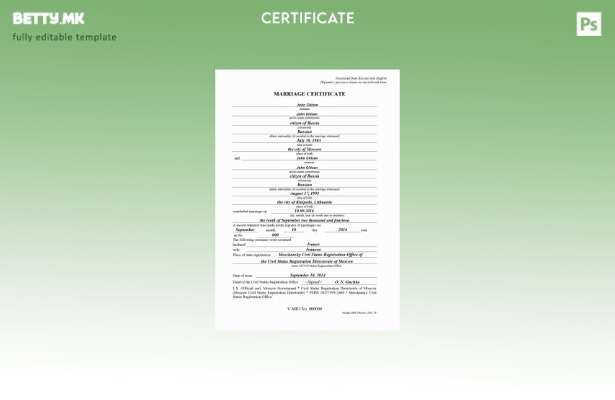модерен стил Русија Канцеларијата за регистрација на граѓански статус Шаблон за 
